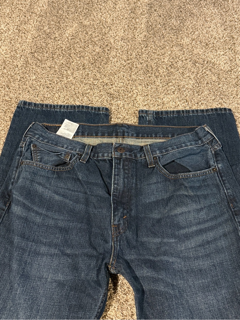 Levi's Men's Dark Blue Bootcut Jeans